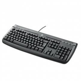 Tastatur LOGITECH Internet 350 Tastatur CZ (967674-0128) schwarz