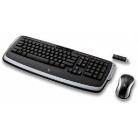 LOGITECH Cordless Tastaturmaus LX710 CZ, USB (967670-1128) schwarz