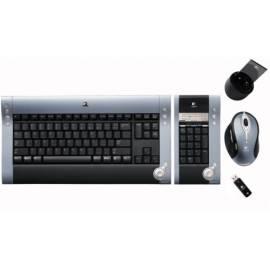 Tastatur mit Maus LOGITECH DiNovo Media Desktop Laser (967562 - 0924-)