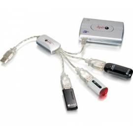 USB 2.0 Kabel Hub 3 + 1 Crew TEAM