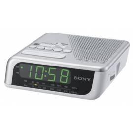 Clock Radio SONY ICF-C205 Silber