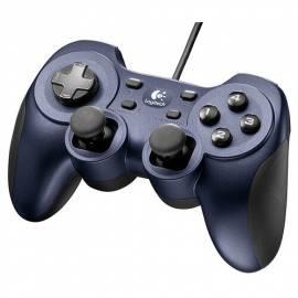 Gamepad LOGITECH Rumblepad II (940-000072) schwarz/blau