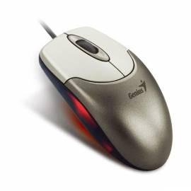 Maus GENIUS MaxFire 120, PS/2 (31011465100) grau