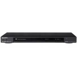 DVD-Player SONY DVP-NS78H/B (schwarz, DVPNS78HB.EC3) Bedienungsanleitung