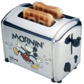 Handbuch für Toaster ARIETE-SCARLETT Disney 116 Edelstahl