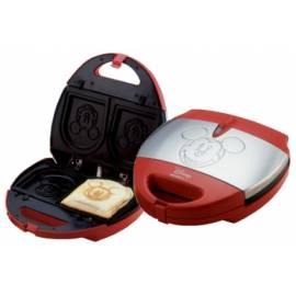 Sandwichmaker: ARIETE Disney SCARLETT 198 rot Bedienungsanleitung