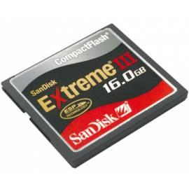 Bedienungshandbuch Speicherkarte SANDI CompactFlash Extreme III 16GB (55647) schwarz