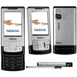 Handy Nokia 6500 Slide Silber Bedienungsanleitung