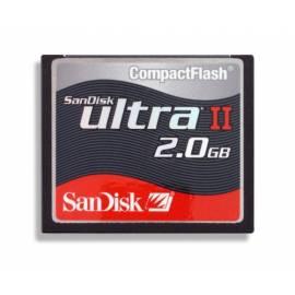 Datasheet SANDI CF Ultra II-Speicherkarte 2GB (56139) schwarz
