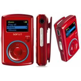 Player SANDI Sansa MP3 Sansa Clip 2 GB FM (90825) rot