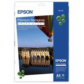 Benutzerhandbuch für Papiere A4 Drucker EPSON Premium Semigloss für (C13S041332)-weiß