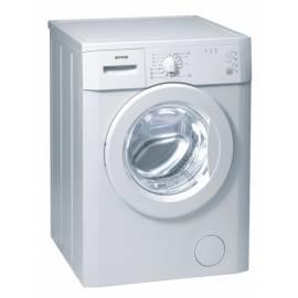 Waschvollautomat GORENJE Classic WA 50105 weiß - Anleitung