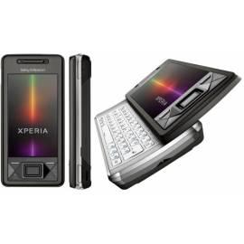 Handy SONY ERICSSON Xperia X 1 (1223-2647) schwarz