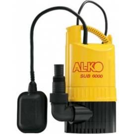 Pumpe Tauchpumpe AL-KO SUB 6000 schwarz/gelb Gebrauchsanweisung