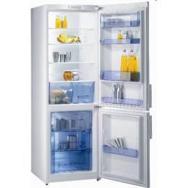 Kombination Kühlschrank / Gefrierschrank GORENJE, RK 60356 W Gebrauchsanweisung