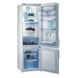 Kombination Kühlschrank mit Gefrierfach GORENJE Pure exklusive RK 45298 W weiß - Anleitung