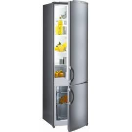 Bedienungsanleitung für Kombination Kühlschränke mit Gefrierfach GORENJE RK 41298 E Edelstahl