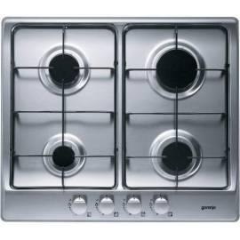 Gas hob. Gorenje GMS 64 (E)-1 stainless steel