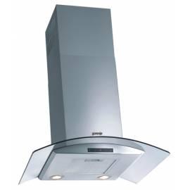 Hood GORENJE DG 6545 E Edelstahl Bedienungsanleitung