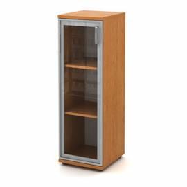 Schmalen Schrank Medium + Aluar und Glas (NL-S40-05)