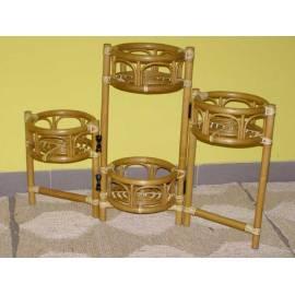 Rattan Stand bis 4 Blüten (N048S)