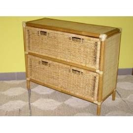 Rattan Schrank Macau-hell (N022S)