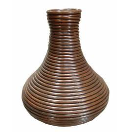 Ratan Vase V2-schwarz (N020T)
