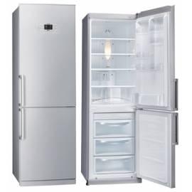 Kombination Kühlschrank Gefrierschrank LG GR-B399BLQA grau