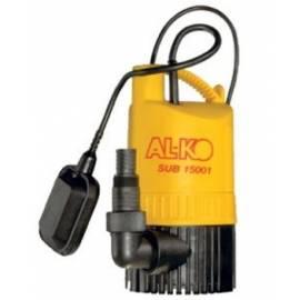 Pumpe Tauchpumpe AL-KO SUB 15001/15000 schwarz/gelb