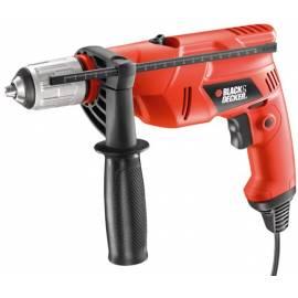 Bohren Sie manuelle BLACK DECKER KR603K-XK 600W schwarz/rot