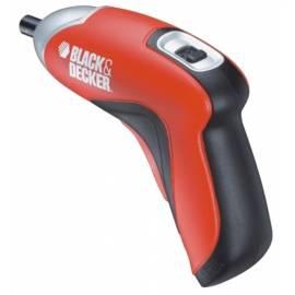 Datasheet Akku-Bohrschrauber, Akuscrewdriver BLACK DECKER KC360LN 3, 6V schwarz/rot