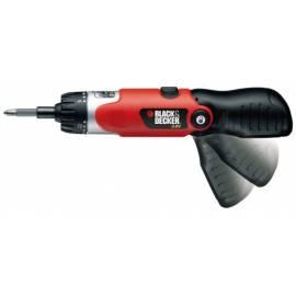 Akku-Bohrschrauber, BLACK DECKER Akuscrewdriver KC 9039 KA schwarz/rot Bedienungsanleitung