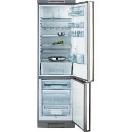 Kombination Kühlschrank-Gefrierschrank-ELECTROLUX AEG Santo S70408KG8 Silber - Anleitung