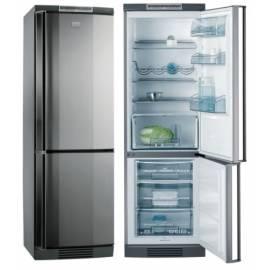Kombination Kühlschrank-Gefrierschrank-ELECTROLUX AEG Santo S70318KG5 Silber/Edelstahl