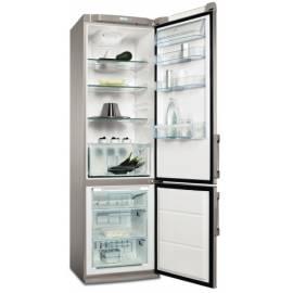 Kombination Kühlschrank / Gefrierschrank ELECTROLUX ENA38351S Silber Gebrauchsanweisung