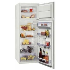 Kombination Kühlschrank / Gefrierschrank ZANUSSI ZRT627W weiß - Anleitung