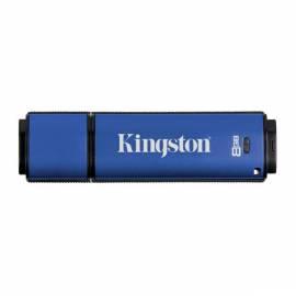 PDF-Handbuch downloadenUSB-flash-Disk KINGSTON DataTraveler Vault 8GB blau USB 2.0 EAS (DTV/8 GB)