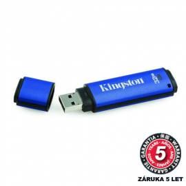 USB-flash-Disk KINGSTON DataTraveler Vault 4GB USB 2.0 (DTVP / 4GB) blau
