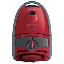 PHILIPS Expression Staubsauger Boden FC8615/01 rot - Anleitung