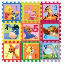 Puzzle Teppich Pooh und Zahlen (RPUZ04-9556)