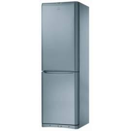 Kombination Kühlschrank / Gefrierschrank INDESIT BAAN 34 VPS Silber
