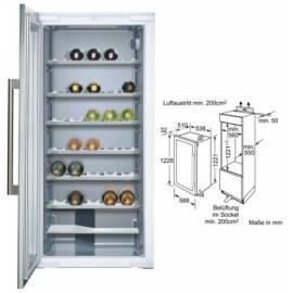 Benutzerhandbuch für Wein Shop SIEMENS KF 24WA41