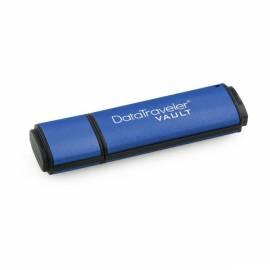 USB-flash-Disk KINGSTON DataTraveler Vault 16GB blau USB 2.0 EAS (DTV/16 GB) - Anleitung