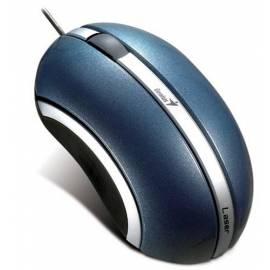 Maus Genius Traveler 315, Laser, USB, blau, antibakterielle