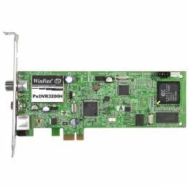 TV digital + analog PCIe TVtuner, HW MPEG karta LEADTEK DVR3200H Gebrauchsanweisung