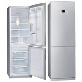 Kombination Kühlschrank Gefrierschrank LG GR-B399PLQA grau