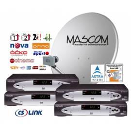 MC1110 MASCOM Sat/80MBL-QUAD schwarz Gebrauchsanweisung