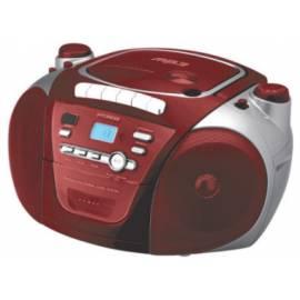 Boombox mit CD HYUNDAI TRC 561 A3 rot