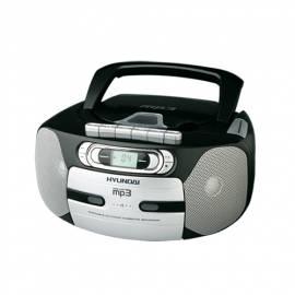 Boombox mit CD HYUNDAI TRC 666 A3 schwarz - Anleitung