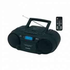 HYUNDAI TRC702DRU3 CD Radio Kassette mit schwarz Gebrauchsanweisung